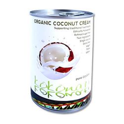 CEYLON KOKONATI Bio kokosová smetana s obsahem 74% kokosové dužiny a 23% tuku