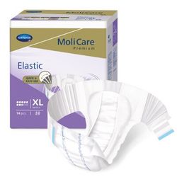 KALHOTKY ZALEPOVACÍ MOLICARE ELASTIC 8 KAPEK XL BOKY 140-175CM,3550ML,14KS