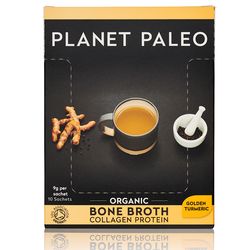 Planet Paleo | Bio Sušený vývar a protein - KURKUMA - 9 g, 90 g, 225 g, 450 g Obsah: 90 g