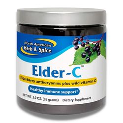 North American Herb & Spice | Sušený černý bez s camu camu - Elder-C™ - 85 g