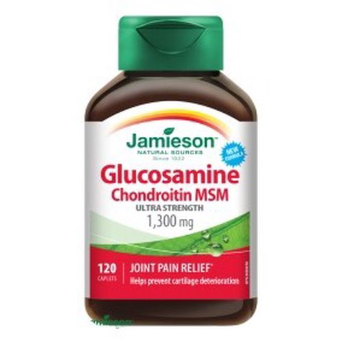 JAMIESON Glukosamin Chondroitin MSM 1300mg tbl.120