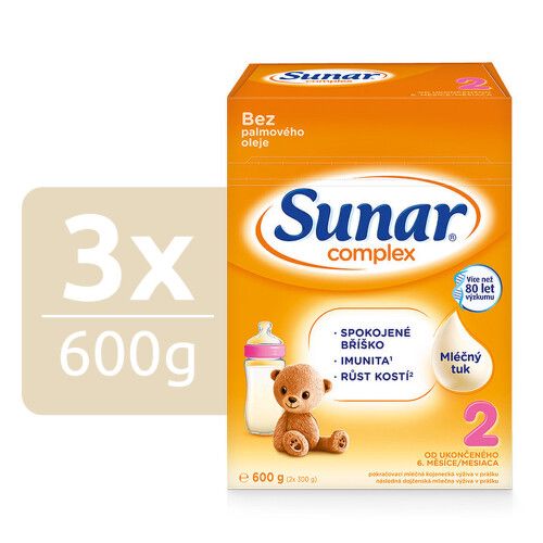 Sunar Complex 2 600g - balení 3 ks