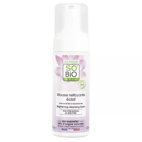 SO’BiO étic Pěna čisticí pro dokonalou pleť BIO (150 ml)