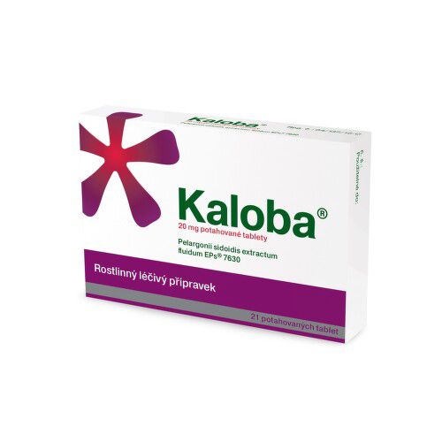 KALOBA 20 MG POTAHOVANÉ TABLETY potahované tablety 21