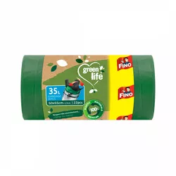 FINO Pytle na odpadky Green Life Easy pack 25 um - 35 l (22 ks)