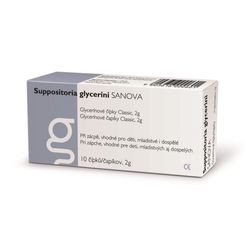 Suppositoria Glycerini Sanova Glycerinové čípky Classic 2g, 10ks