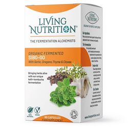 Living Nutrition | Fermentovaná směs bylin - SIBO-Go - 60 kapslí