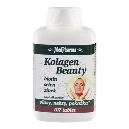 MedPharma Kolagen Beauty biotin selen zinek 107 tablet