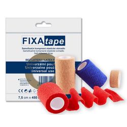 FIXAtape STRETCH samofix.obina.7.5x450cm mix barev