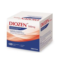 DIOZEN 500MG potahované tablety 120