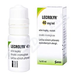 LECROLYN 40MG/ML oční podání kapky, roztok 1X10ML