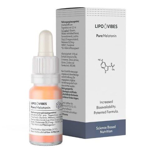 Lipovibes Pure Melatonin 10 ml