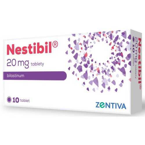 NESTIBIL 20MG neobalené tablety 10