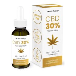 MOVit CBD 30% Full Spectrum Vegan MCT olej 10ml