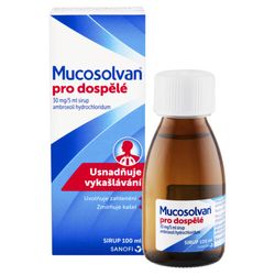 MUCOSOLVAN PRO DOSPĚLÉ 30MG/5ML sirup 1X100ML