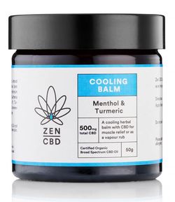 ZEN CéBéDé Chladivý balzám na namožené klouby a svaly s  500 mg účinné látky
