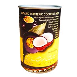Ceylon Kokonati | Bio kokosová omáčka - kurkuma kari - 400 ml