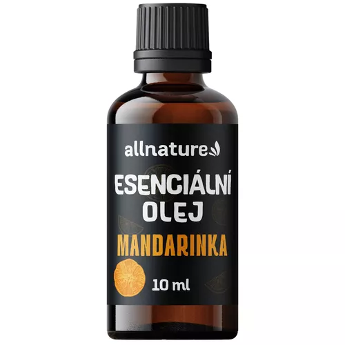 Allnature Esenciální olej Mandarinka (10 ml) - sladká vůně vhodná i pro děti
