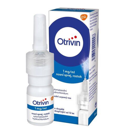 OTRIVIN 1MG/ML nosní podání sprej, roztok 1X10ML