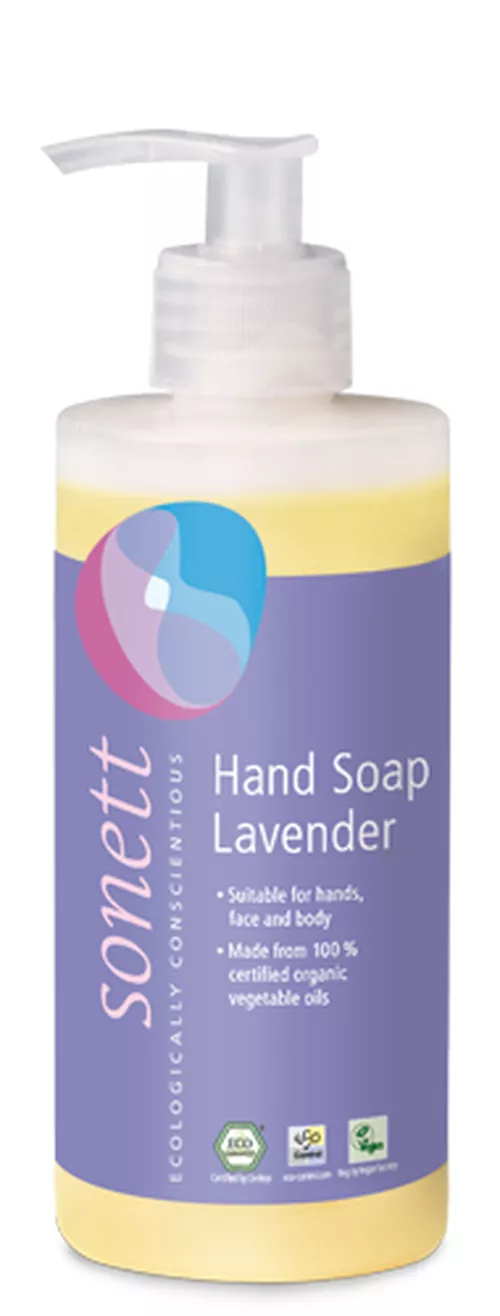Sonett Tekuté mýdlo - levandule BIO - 300 ml