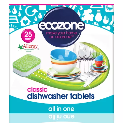 Ecozone Tablety do myčky Classic - vše v jednom - 25 ks