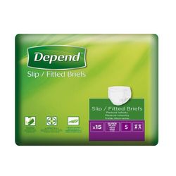 Depend Slip Super Plus inkontinenční kalhotky vel.S 15ks