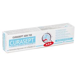 CURASEPT ADS 705 gelová zubní pasta 0.05%CHX 75ml