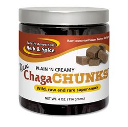 North American Herb & Spice | Raw kakao snack - ChagaChunks - 114 g