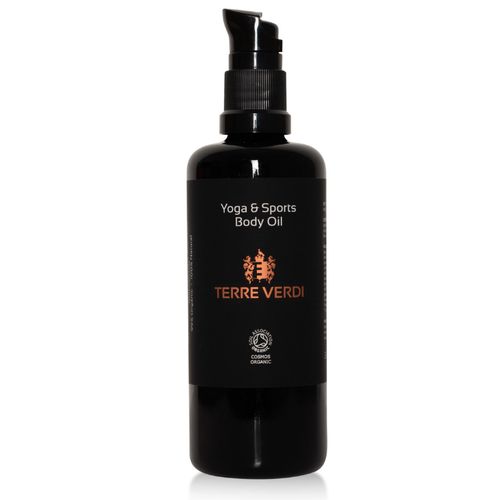 Certifikovaný BIO Tělový a masážní olej s vůní pepře a zázvoru - Yoga&Sports | TERRE VERDI Objem: 100 ml