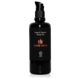 Certifikovaný BIO Tělový a masážní olej s vůní pepře a zázvoru - Yoga&Sports | TERRE VERDI Objem: 100 ml