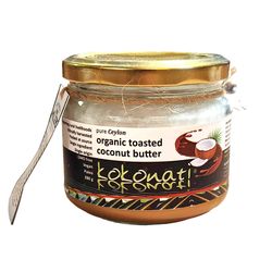 Ceylon Kokonati | Bio pražené kokosové máslo - 280 g