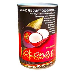 Ceylon Kokonati | Bio kokosová omáčka - červené kari - 400 ml