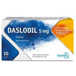 DASLODIL 5MG neobalené tablety 10