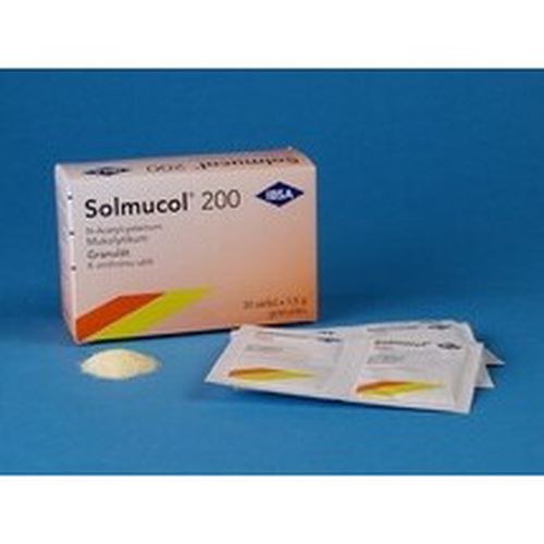 SOLMUCOL 200MG perorální GRA SOL SCC 30