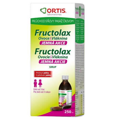 Fructolax Ovoce&Vláknina SIRUP 250ml