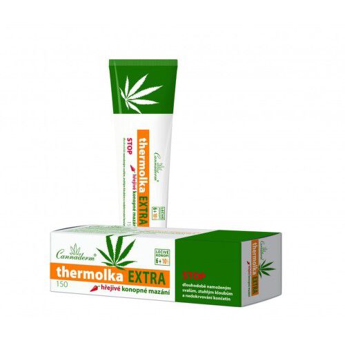 Cannaderm Thermolka EXTRA hřejivé mazání 150ml