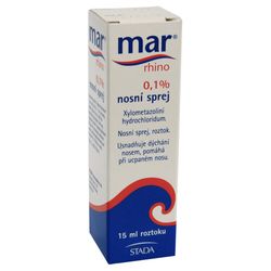 MAR RHINO 1MG/ML nosní podání sprej, roztok 15ML