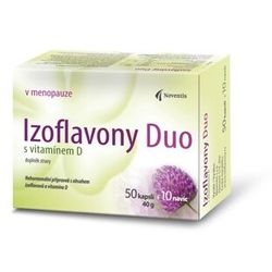 Izoflavony Duo s vitamínem D cps.50+10 navíc