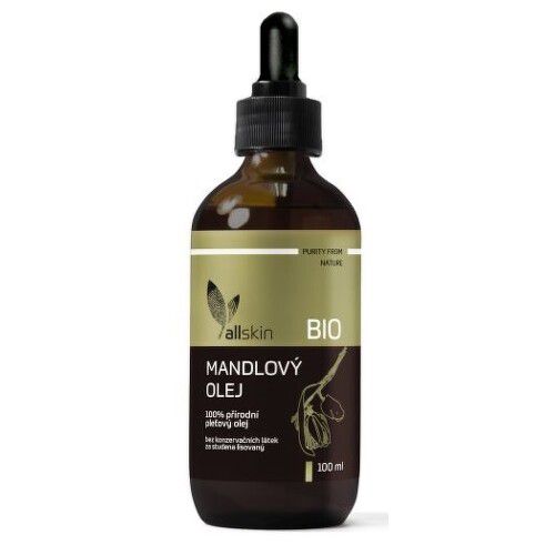 Allskin Mandlový olej BIO 100ml