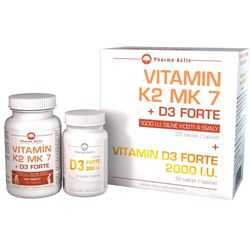 Vitamin K2 MK7+D3 Forte 125 tablet + Vitamin D3 Forte 2000 I.U. 30 tablet