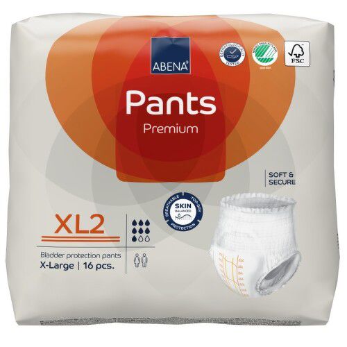 ABENA PANTS PREMIUM XL2 KALHOTKY ABSORPČNÍ NAVLÉKACÍ, PRODYŠNÉ, BOKY 130-1