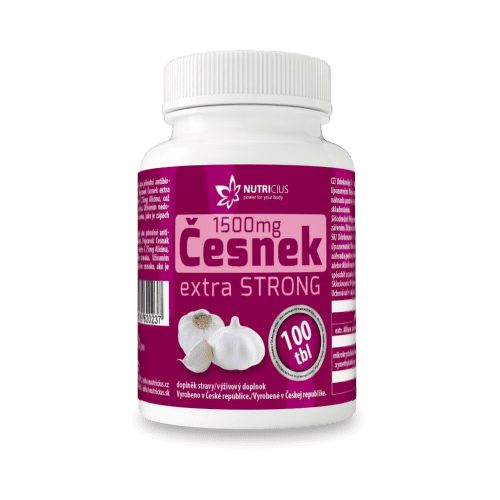 Česnek extra strong 1500mg tbl.100