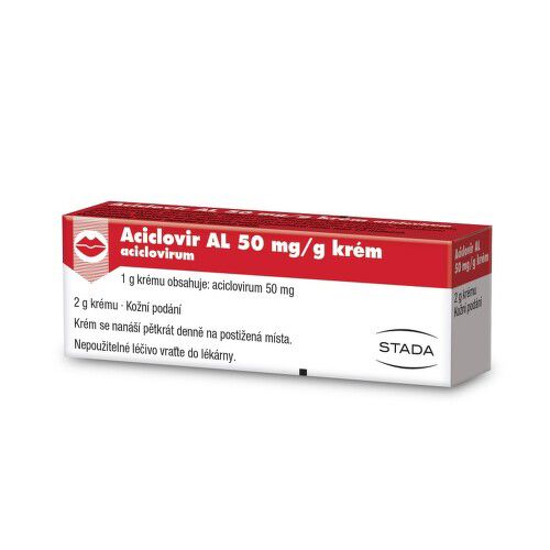 ACICLOVIR AL 50MG/G krém 2G