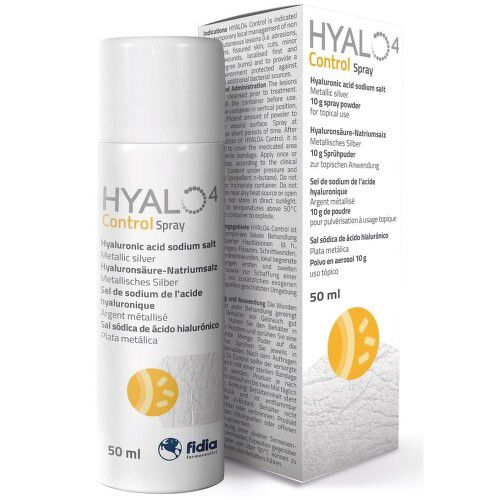 HYALO4 SILVER SPRAY 50 ML SUSPENZNÍ SPREJ S KYSELINOU HYALURONOVOU K OŠETŘEN