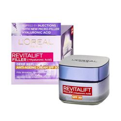 L'Oréal Paris Revitalift Filler Vyplňující denní krém proti vráskám SPF50 50 ml
