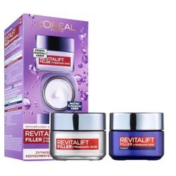 LORÉAL Revitalift Filler denní a noční krém 2x50ml