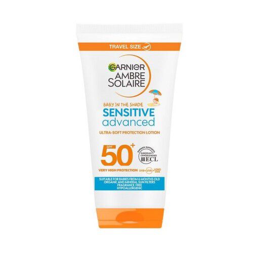 Garnier Ambre Solaire Kids Sensitive Advanced opalovací mléko pro citlivou pokožku SPF50+ 50ml