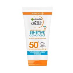 Garnier Ambre Solaire Kids Sensitive Advanced opalovací mléko pro citlivou pokožku SPF50+ 50ml