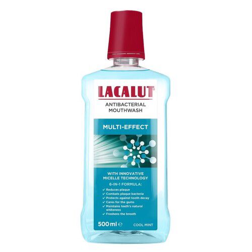 Lacalut Multi effect micelární ústní voda 500ml