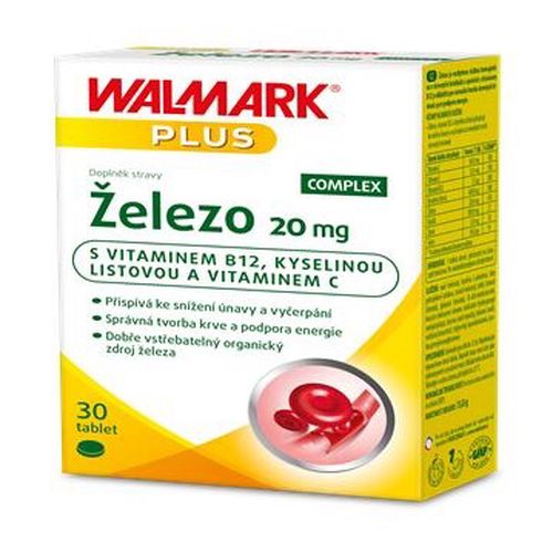 Walmark Železo 20mg tbl.30